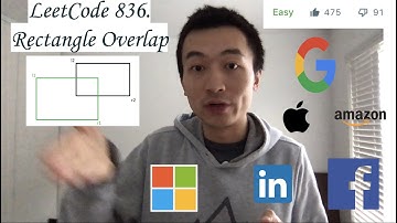 LeetCode 836: Rectangle Overlap - Interview Prep Ep 44