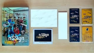 [Unboxing] n.SSign (엔싸인/エンサイン) - All Member Signed Happy & Album (& We Version) | MWAVE K-Pop Merch