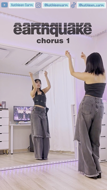 Chorus 1 #jisoo #earthquake #dancechallenge #dancetutorial