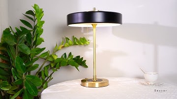 Revolve Table Lamp black