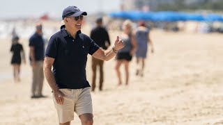 Trump campaign ad blasts Joe Biden’s ‘really busy’ beach relaxation schedule