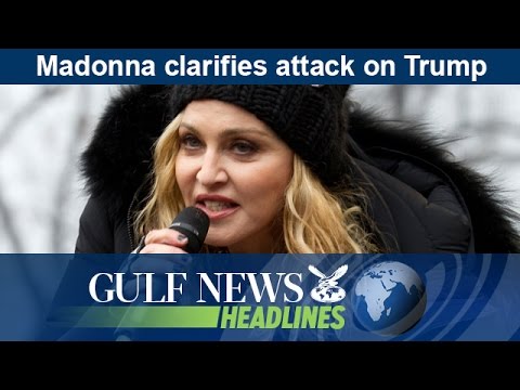Vidéo: Donald Trump: Madonna Est 