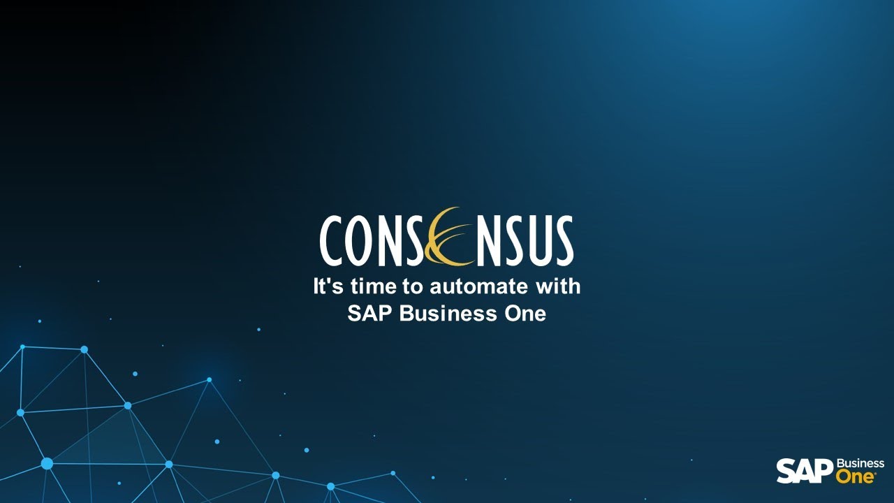 It's time to automate with SAP Business One