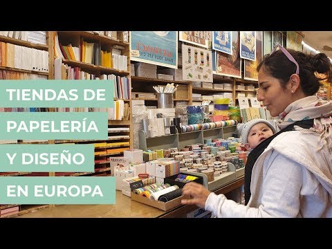 Tiendas de papelería y diseño en Europa