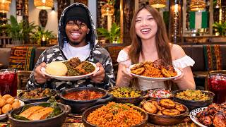 I Introduced Angie To NIGERIAN FOOD!