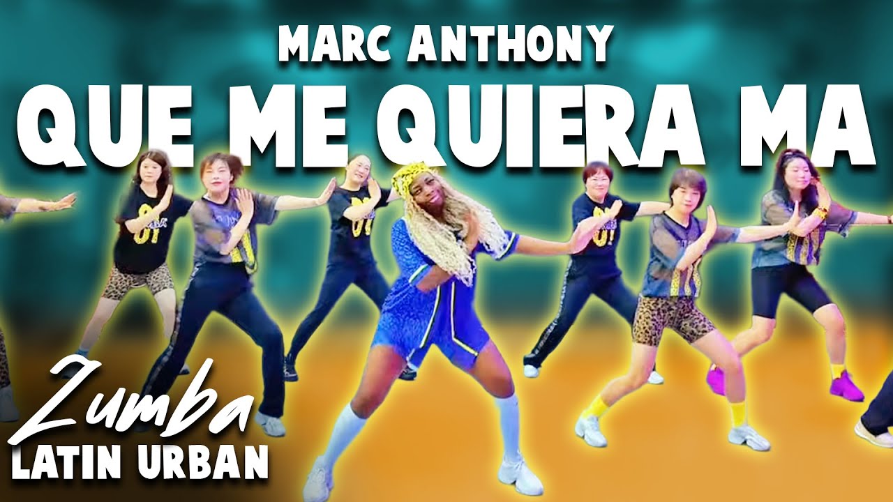 Que Me Quiera Má - Marc Anthony | Zumba Fitness | Choreo by Memz