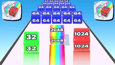 Jelly Run 2048 game play.all levels .android .ios .new update. 👌❓💁