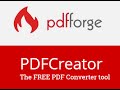 PDFCreator - как создать PDF файл