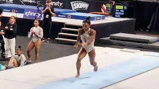 Simone Biles fell and got a HUGE 15,000 on her Yurchenko double pike vault - US Championships 2024 by Gymnastics Memories 12,139 views 1 day ago 17 seconds