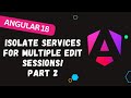 74. Angular Standalone Components Tutorial: Handling Multiple Edit Sessions Like a Pro!