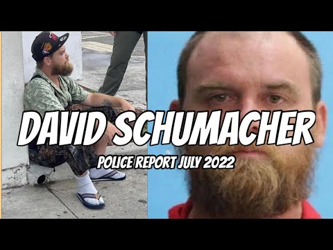 David Schumacher: Police Report 7/18/22