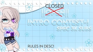 Intro Contest||CLOSE|| [3K subs Special] READ DESC #3kintrojimx