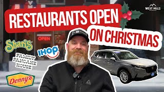 Christmas Day Eats: Local Restaurants Open in Our Community!