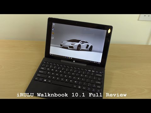 iRULU Walknbook Windows 10 Notebook - Review &amp; Gaming Test!