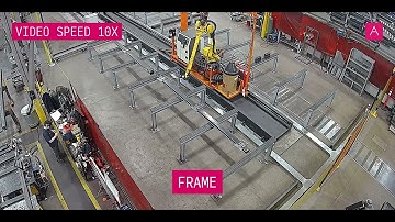 Frame for Commercial Constructions  | ABAGY ROBOTIC WELDING