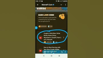 Memefi video code today |CRYPTO,S WILD RIDE:WHAT REALLY MAKES PRICES SKYROCKET OR CRASH?#memefi#code