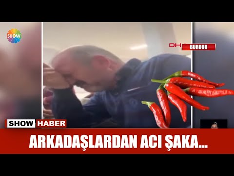 Arkadaşlardan acı şaka...