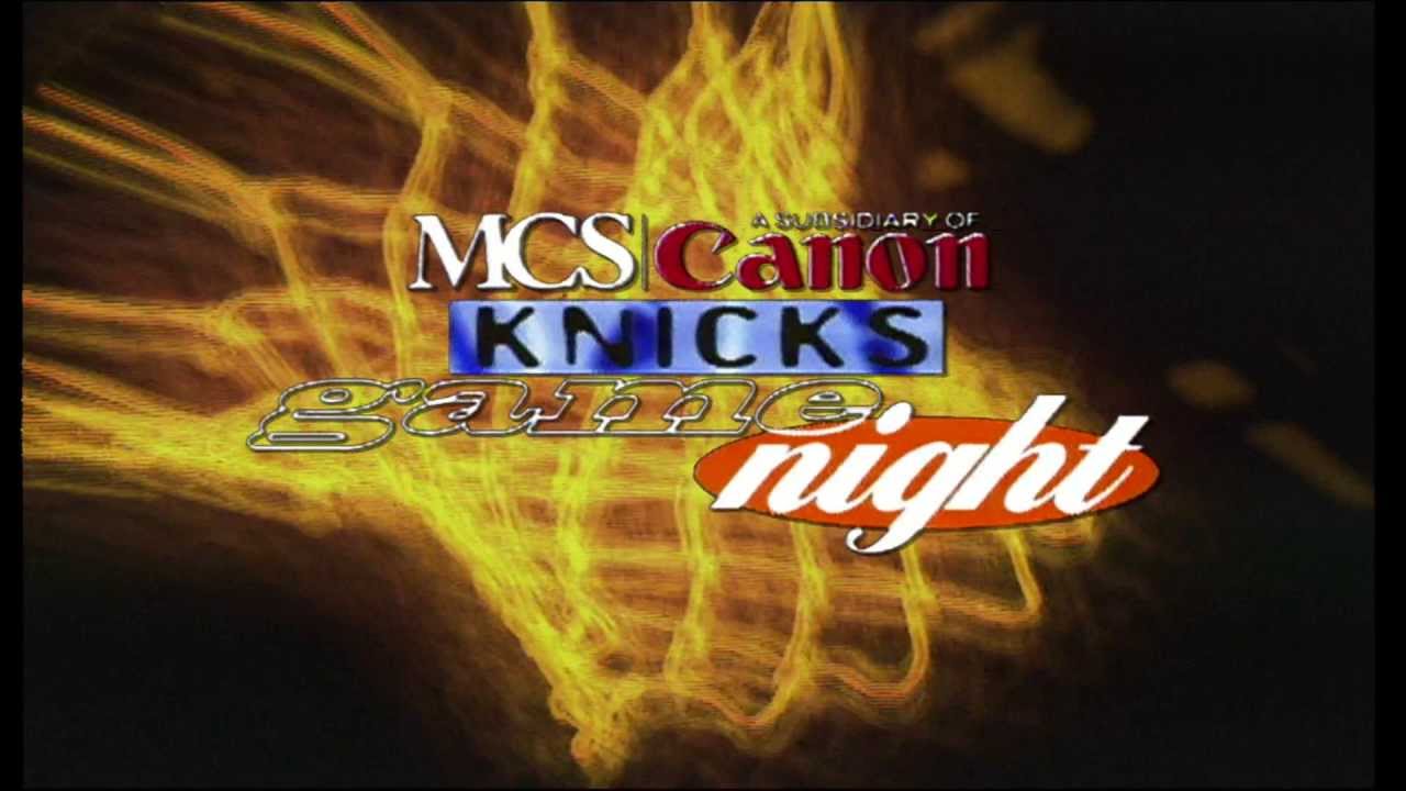 Madison Square Garden Network Msg Network 1999 Mcs Canon Knicks