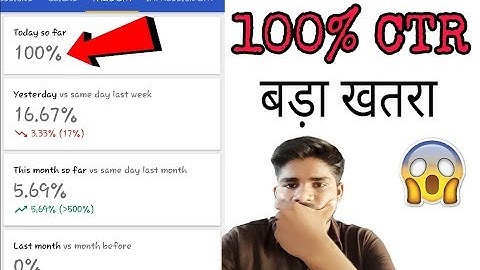 What is high CTR in google adsense | how to decrease | Don