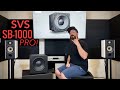 SVS SB-1000 PRO Subwoofer Review! It's smaller than you think & it'll have more bass than you think.
