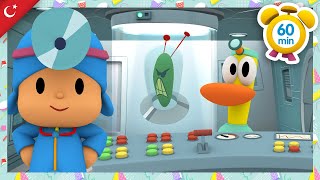 Eğitici Karikatürler! | Pocoyo Türk - Resmi Kanal | 60 Dakika | Çocuklar için Çizgi Filmler