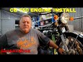 Honda CB 750 Engine Install (without help)