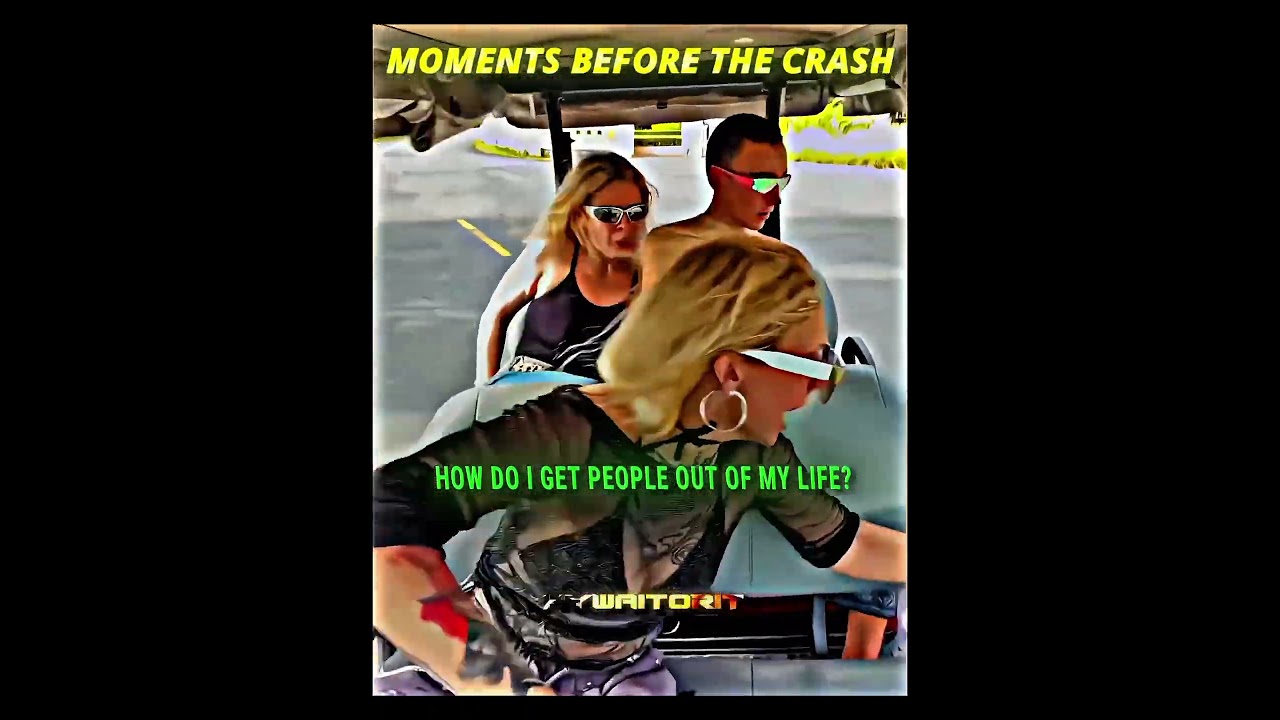 MOMENTS BEFORE THE CRASH