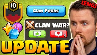 CLAN PERK REWORK and ORE MULTIPLIER in the UPDATE Sneak Peak #1 (Clash of Clans) screenshot 1