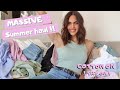 MASSIVE Cotton On summer try on haul !!