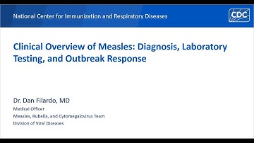 Clinical Overview of Measles: Diagnosis, Laboratory Testing and Outbreak Response