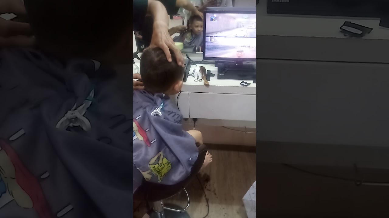 Potong rambut anak laki laki kren YouTube