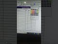#basic excel bill invoice draw and formating border #short
