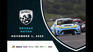 BARC LIVE | Brands Hatch | November 1st 2025