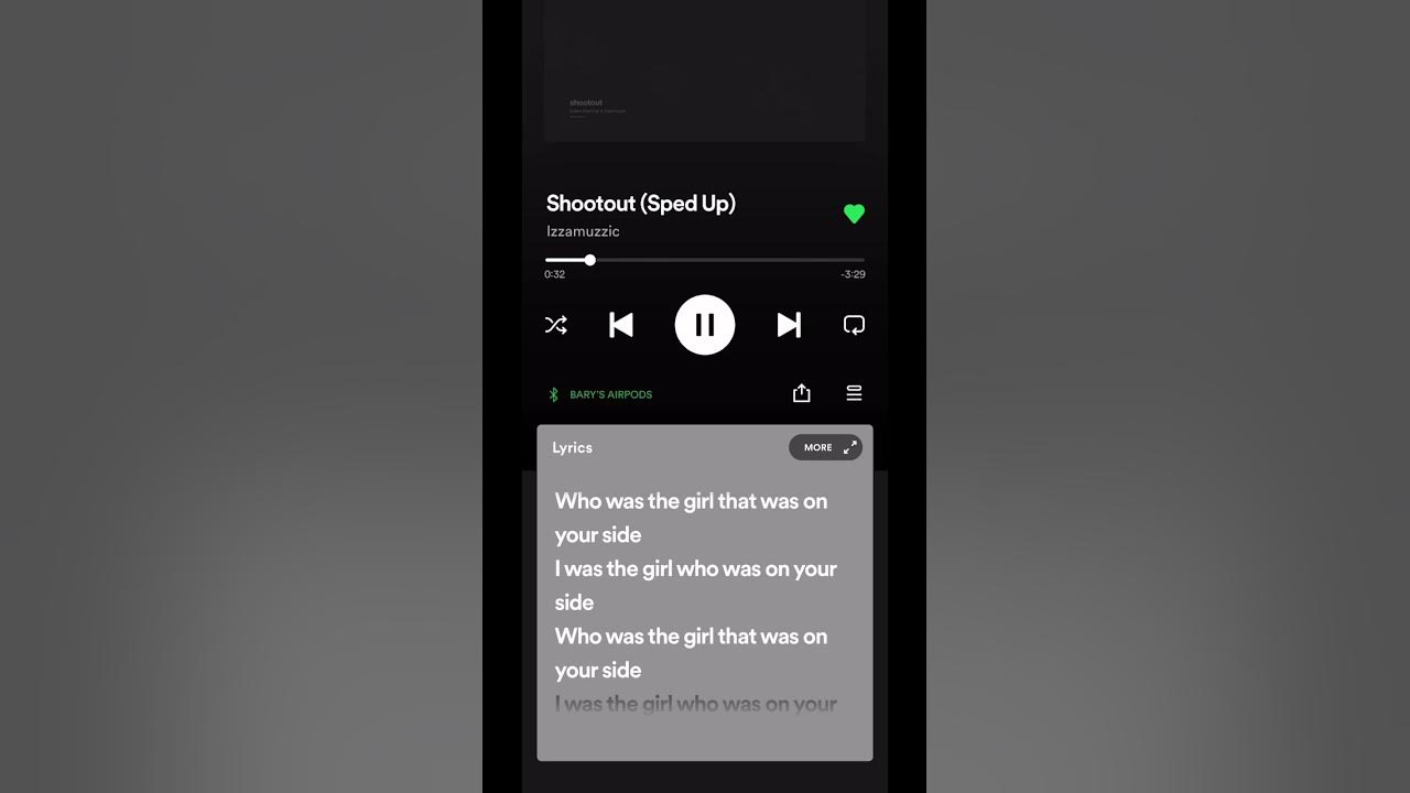 song-shootout (sped up) those are a actual lyrics for whoever wanted ...