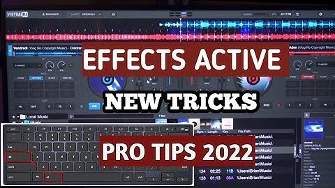 Effect_active mapping for virtual dj 2022: cut_effect customization