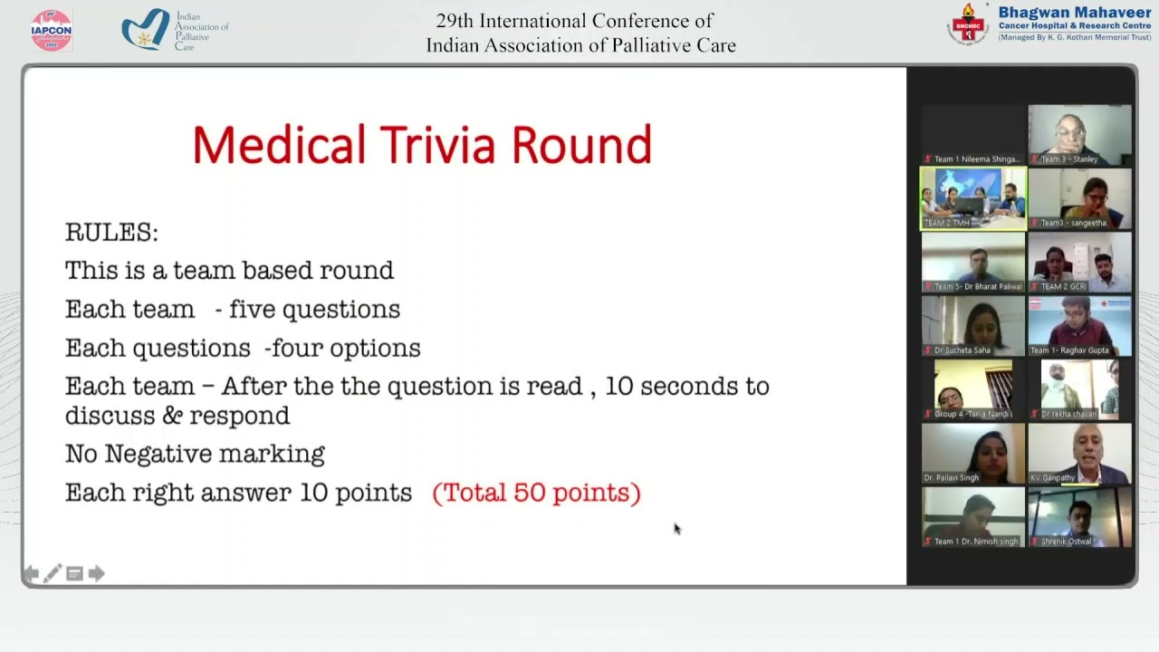 IAPCON 2022 - Session 02 | Quiz
