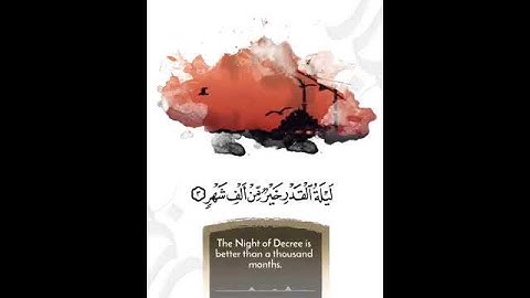 القارئ دلشاد الكردي ــ سورة القدر