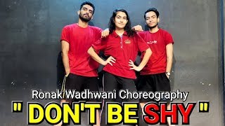 Don’t Be Shy Dance Video | Bala | Ronak Wadhwani Choreography | Ayushmann K | Badshah | Yami G