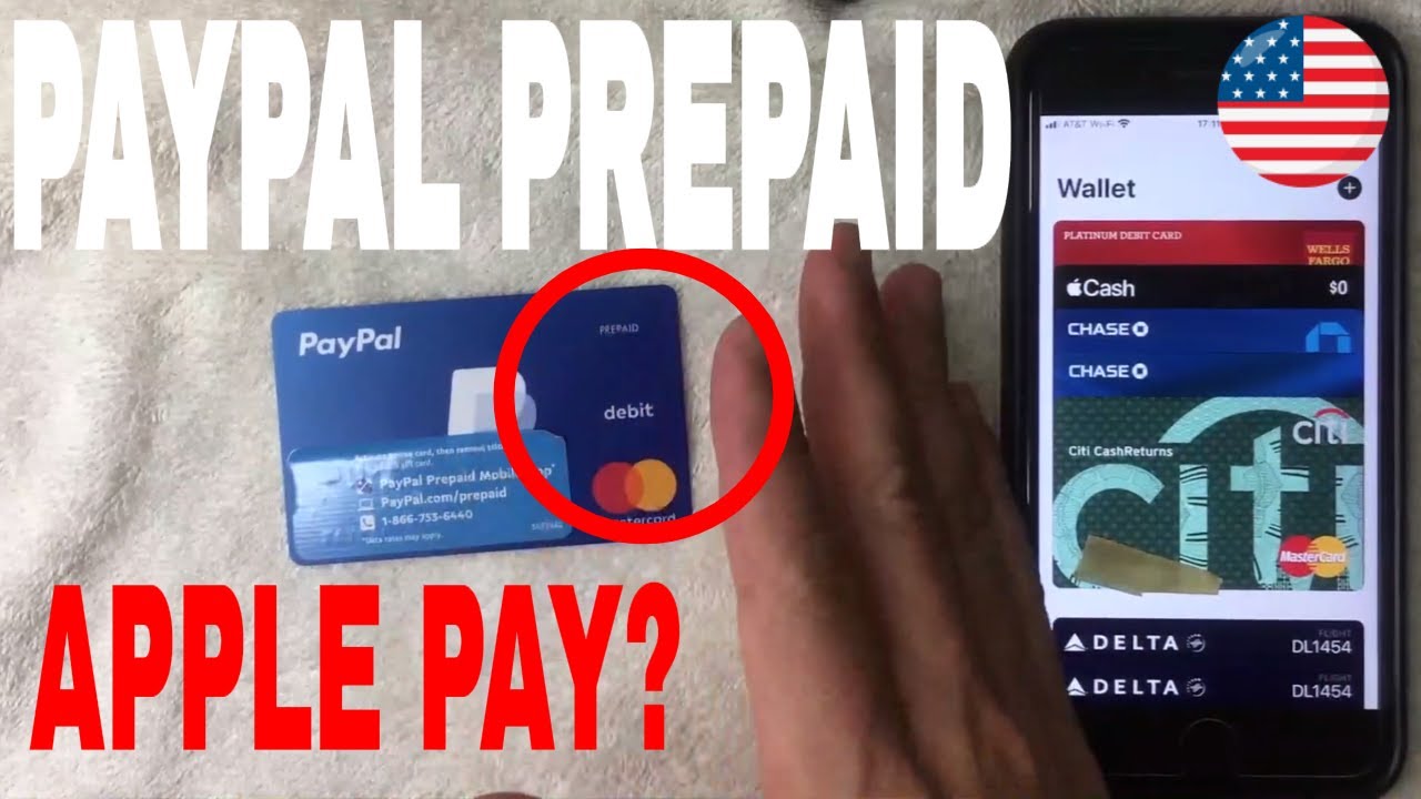 Can You Use Paypal Prepaid Debit Mastercard With Apple Pay Wallet ???? - YouTube