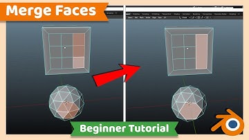 How to Merge Faces | Blender Tutorial
