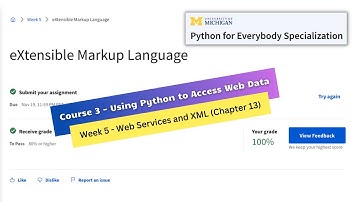 using python to access web data week 5 assignment || Python for Everybody Specialization