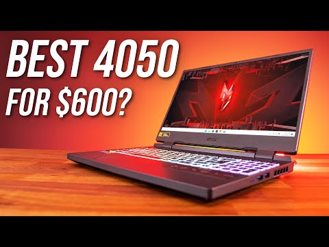 Fastest RTX 4050 Gaming Laptop for $750! Acer Nitro 5 Review