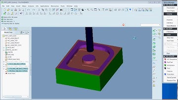 CNC Part Programming using ProE - Part 6