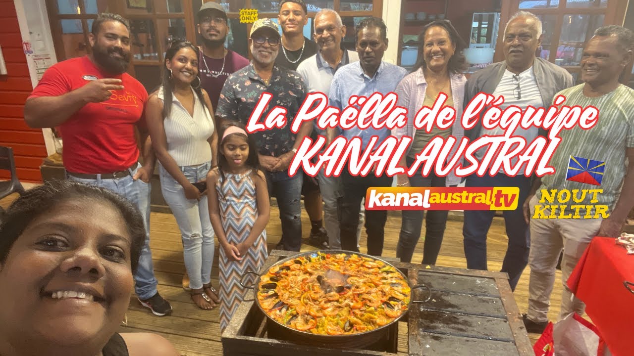 Nout Kiltir - La Paëlla de l'équipe KANAL AUSTRAL