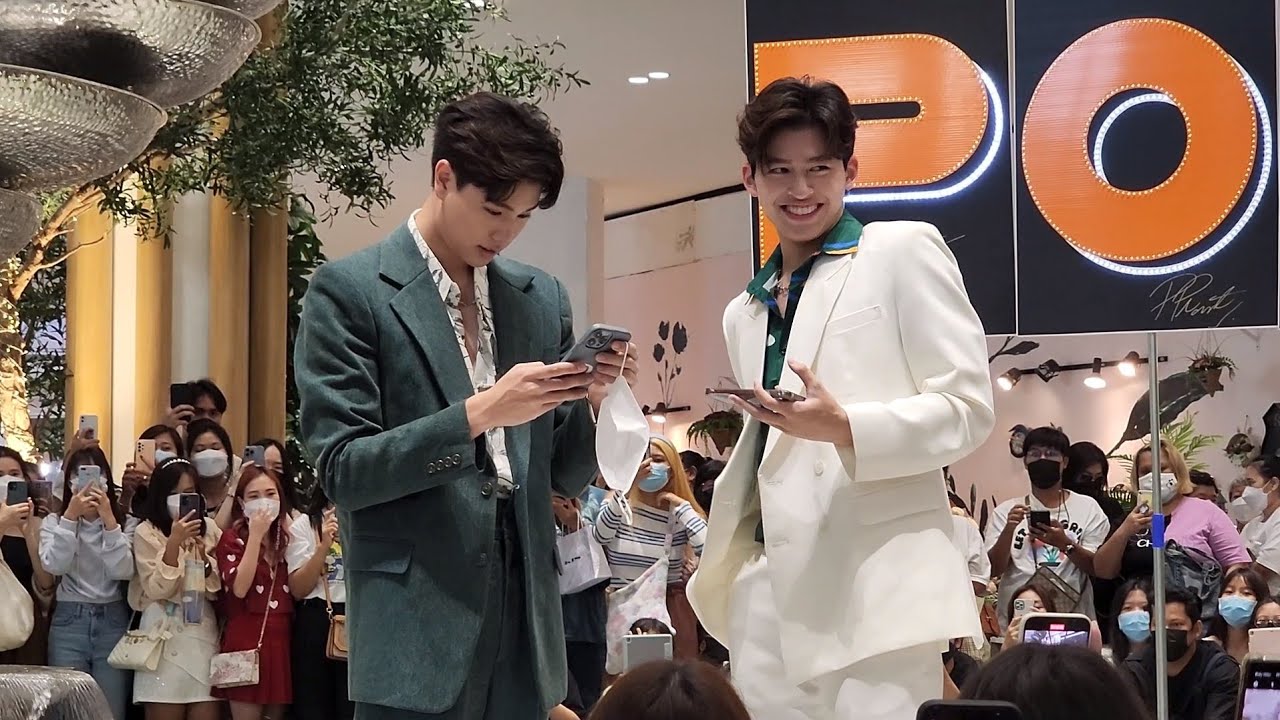 [FANCAM] 220513 Pond & Phuwin (ปอนด์ & ภูวินทร์) @ Destiny Clinic 4TH Anniversary Event  + รวมพล