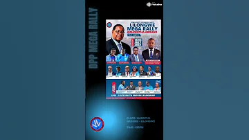DPP Rally Masintha Ground Lilongwe July 13 2025 Malawi 