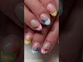 24Pcs Autumn Winter Matte Almond False Nails with Glue Rose Leaf Printing Nail Art