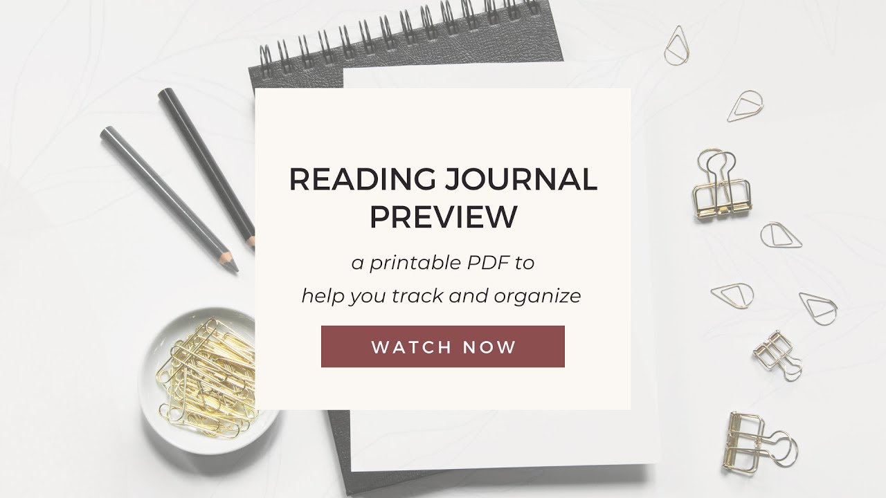 The Essential Reading Journal - Printable PDF – Scribe Forge