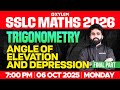 SSLC Maths | Trigonometry | Angle of Elevation and Depression | Final Part | Xylem SSLC