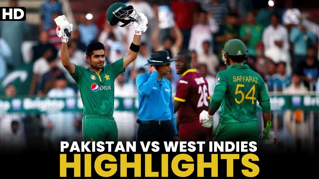 Highlights Pakistan vs West Indies ODI PCB MA2A